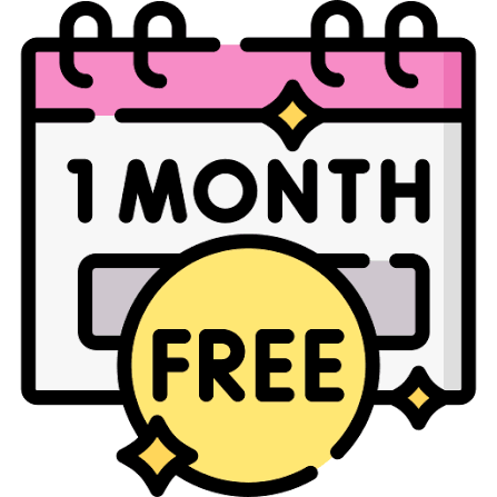 1 Month Free